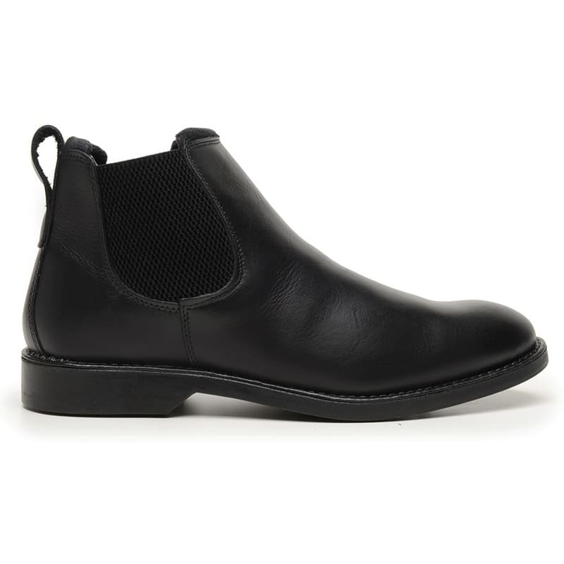 Bota Masculina Couro Chelsea Preta Huma Brasil 7