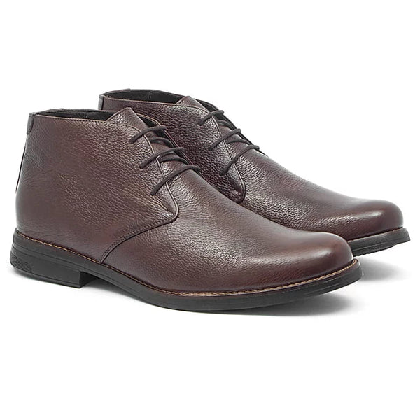 Bota Masculina Couro Chukka Santiago Café