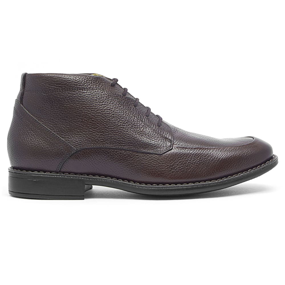 Bota Masculina Couro Derby Monterrei Café 2