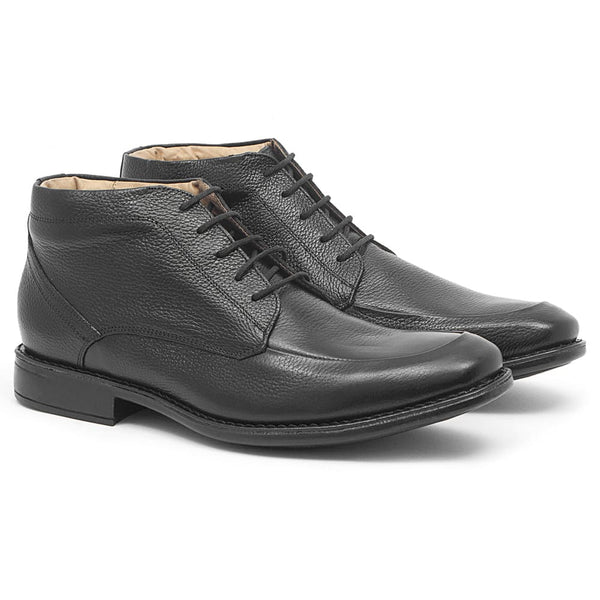 Bota Masculina Couro Derby Monterrei Preta