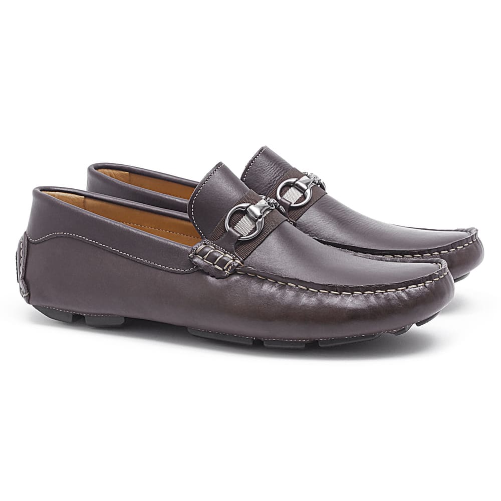 Mocassim Masculino Driver Verona Chocolate