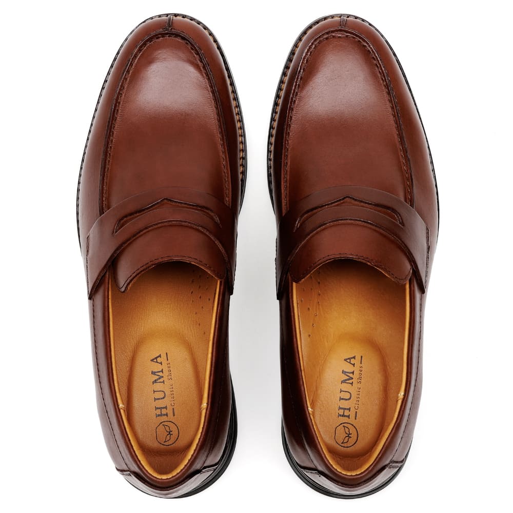 Sapato Social Masculino Loafer São Paulo Havana 4