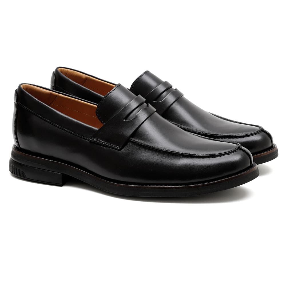 Sapato Social Masculino Loafer São Paulo Preto