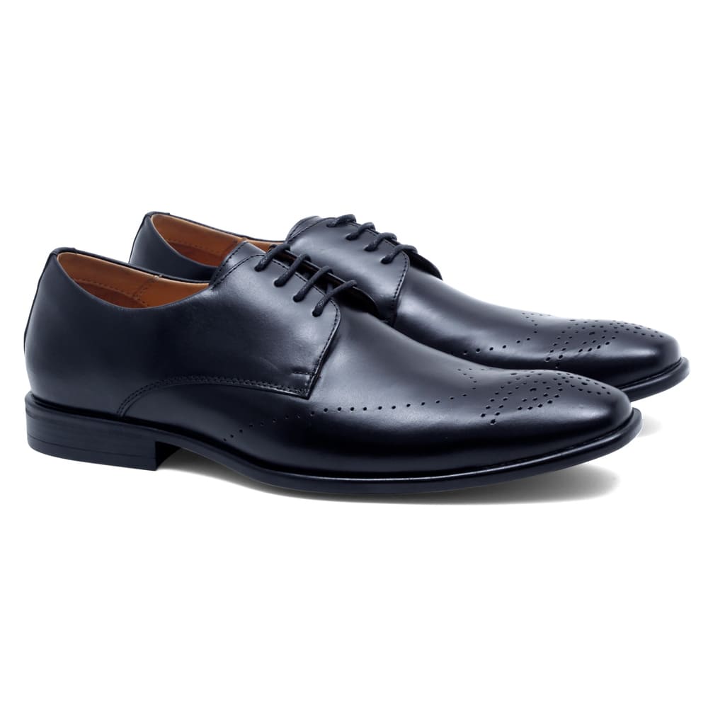 Sapato Social Masculino Oxford Bristol Preto